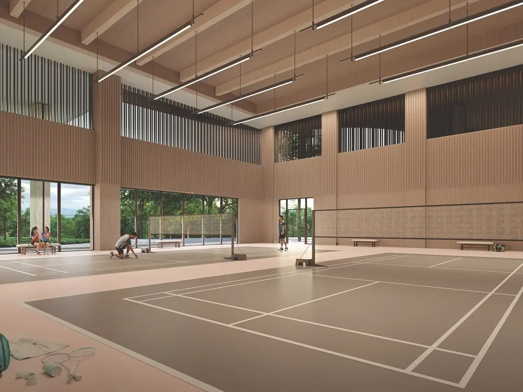 Badminton Court at Zenia ParkCity Damansara — artist’s impression